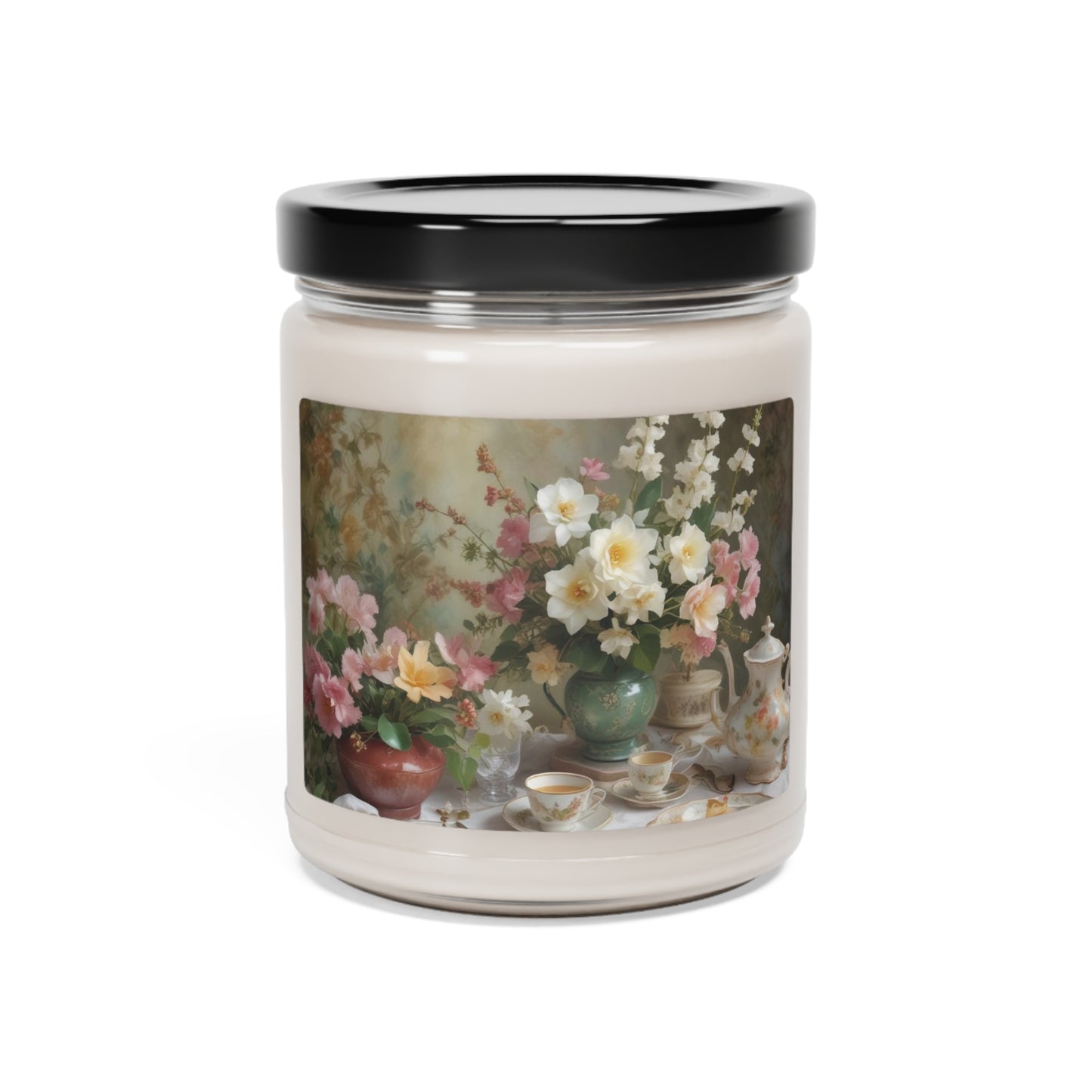 Tea Time Mother's Day Scented Soy Candle, 9oz