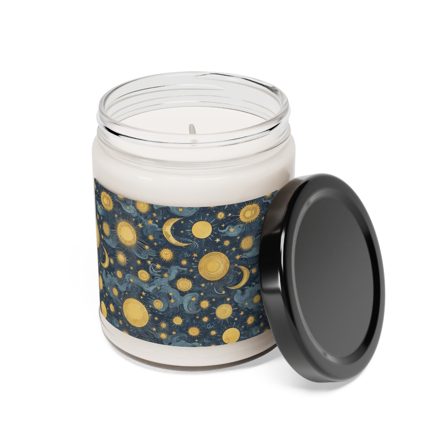 Celestial Print Scented Soy Candle, 9oz