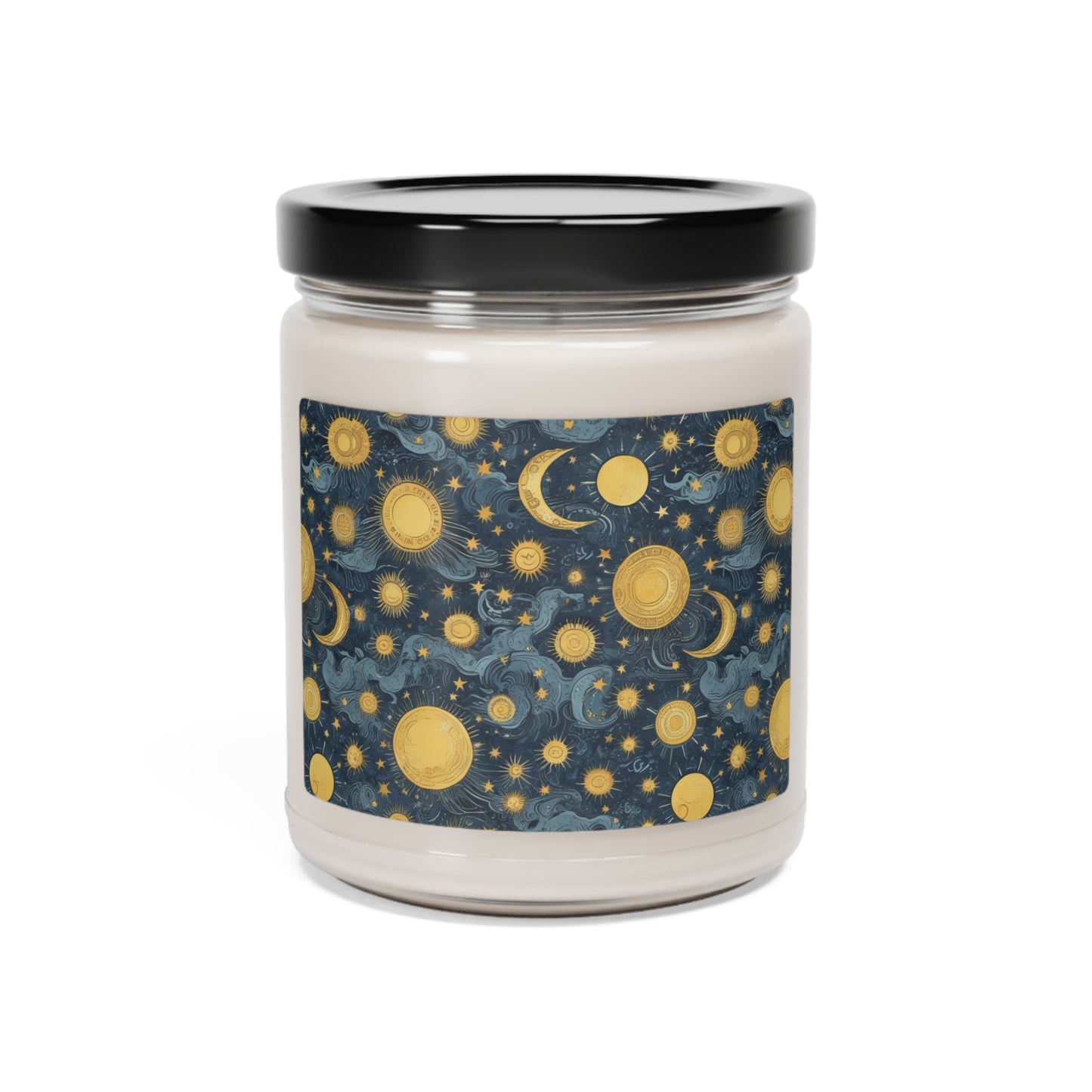 Celestial Print Scented Soy Candle, 9oz